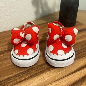 Vans x Disney Minnie Mouse Toddler Slip-ons size 3